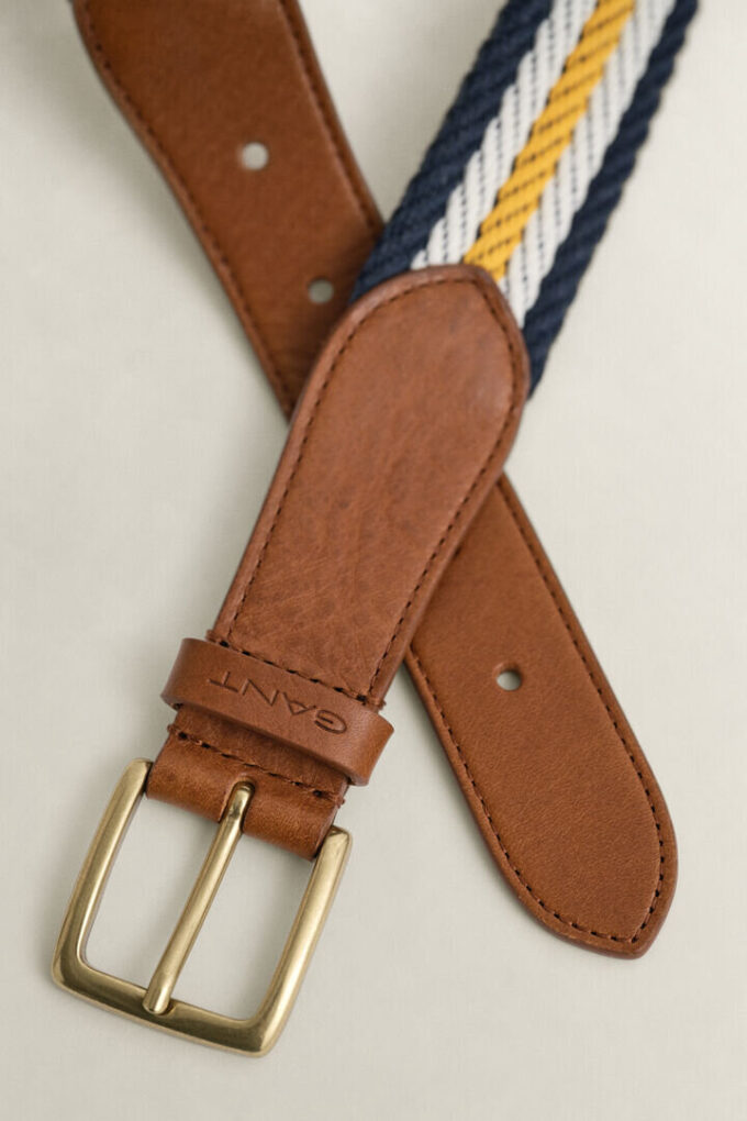 Striped Webbing Belt Striped Webbing Belt
