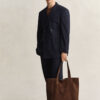 Suede Tote Bag