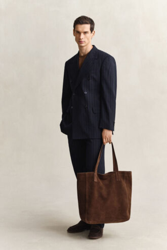 Suede Tote Bag