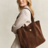 Suede Tote Bag Suede Tote Bag