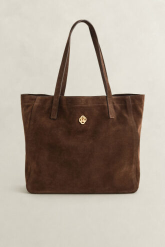 Suede Tote Bag