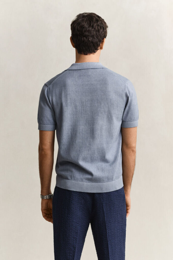Sunfaded Polo Sweater Sunfaded Polo Sweater