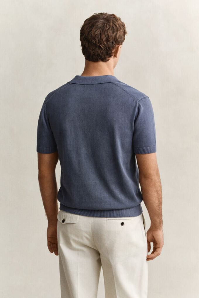 Sunfaded Polo Sweater Sunfaded Polo Sweater