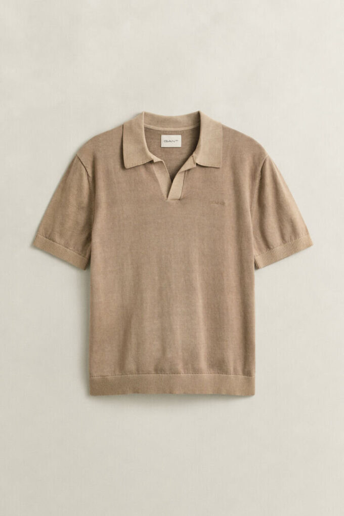 Sunfaded Polo Sweater Sunfaded Polo Sweater