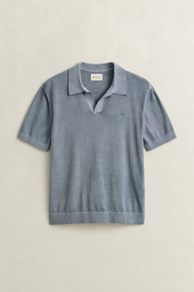 Sunfaded Polo Sweater Sunfaded Polo Sweater