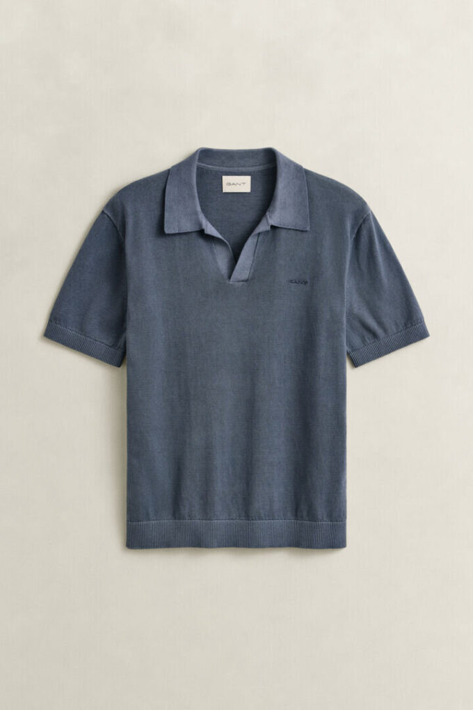 Sunfaded Polo Sweater Sunfaded Polo Sweater