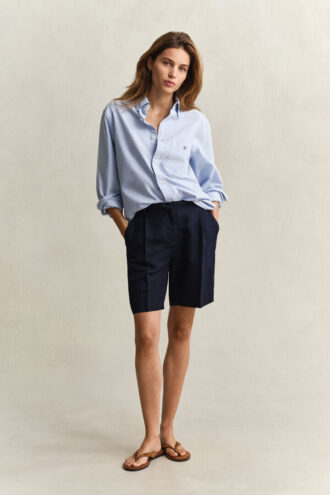 Tailored Linen Blend Shorts Tailored Linen Blend Shorts