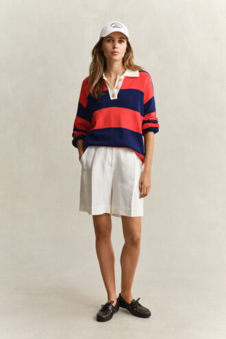 Tailored Linen Blend Shorts Tailored Linen Blend Shorts