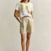Tailored Linen Blend Shorts Tailored Linen Blend Shorts