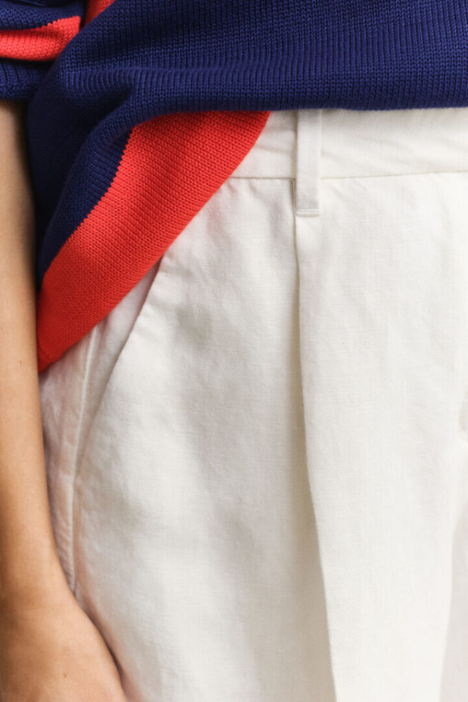 Tailored Linen Blend Shorts Tailored Linen Blend Shorts