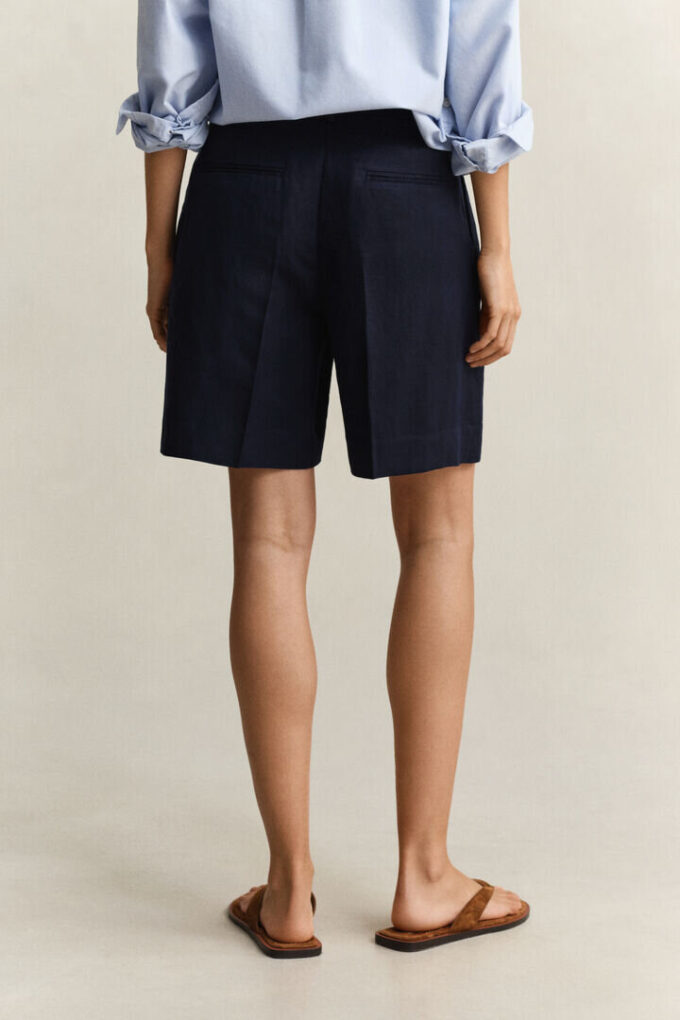 Tailored Linen Blend Shorts Tailored Linen Blend Shorts