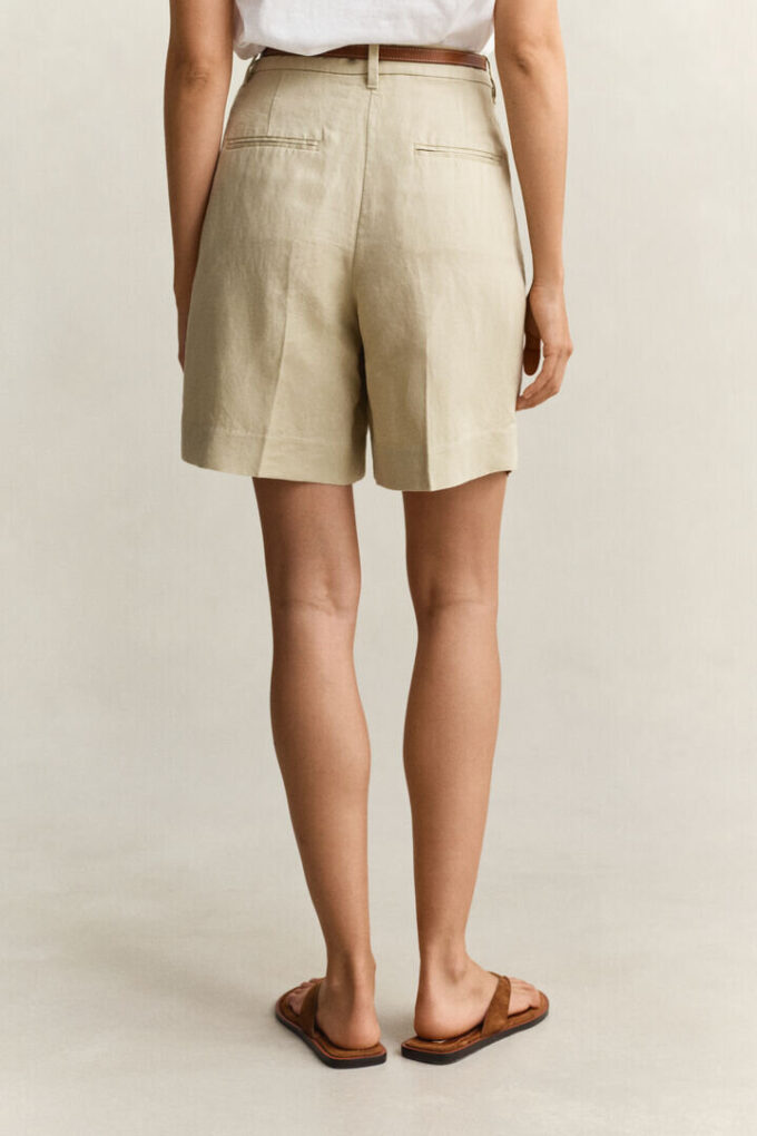 Tailored Linen Blend Shorts Tailored Linen Blend Shorts