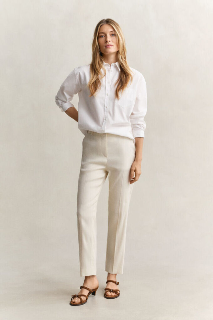 Tailored Linen Stretch Pants Tailored Linen Stretch Pants