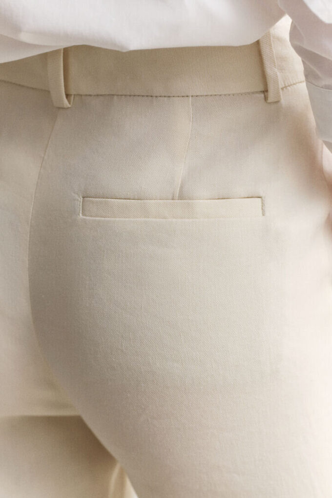 Tailored Linen Stretch Pants Tailored Linen Stretch Pants