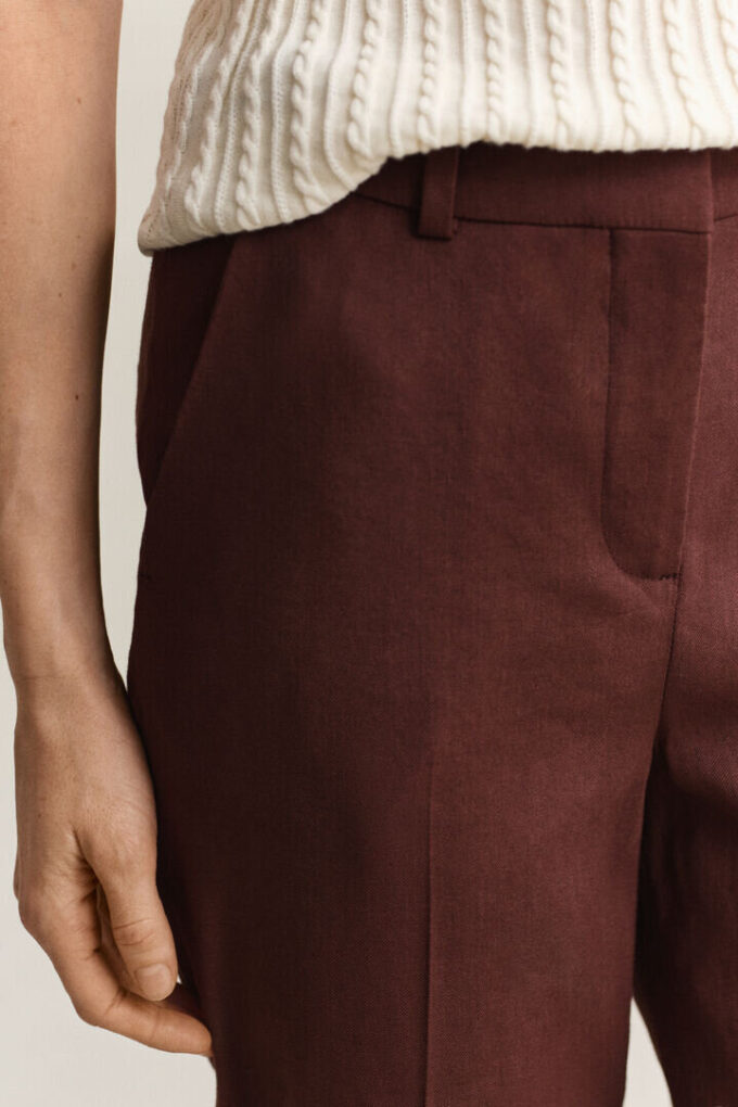 Tailored Linen Stretch Pants Tailored Linen Stretch Pants