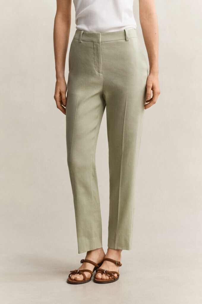 Tailored Linen Stretch Pants Tailored Linen Stretch Pants