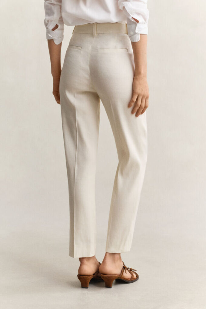 Tailored Linen Stretch Pants Tailored Linen Stretch Pants