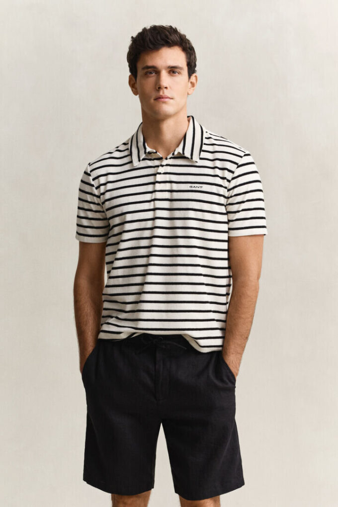 Terry Cloth Polo Shirt Terry Cloth Polo Shirt