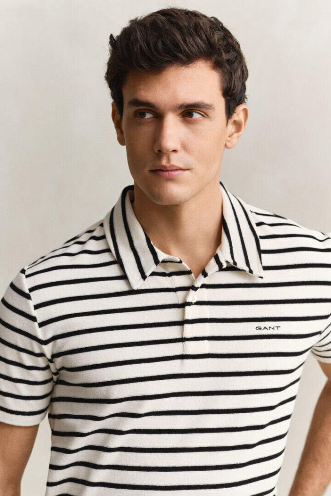 Terry Cloth Polo Shirt Terry Cloth Polo Shirt