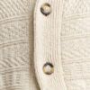 Textured Cotton Blend Cardigan Textured Cotton Blend Cardigan
