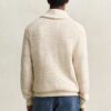 Textured Cotton Blend Cardigan Textured Cotton Blend Cardigan
