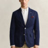 Textured Cotton Blend Suit Jacket Textured Cotton Blend Suit Jacket