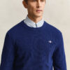Textured Cotton Crew Neck Sweater Textured Cotton Crew Neck Sweater