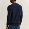 Textured Cotton Crew Neck Sweater Textured Cotton Crew Neck Sweater