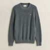 Textured Cotton Crew Neck Sweater Textured Cotton Crew Neck Sweater