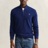 Textured Cotton Half-Zip Sweater Textured Cotton Half-Zip Sweater