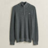 Textured Cotton Half-Zip Sweater Textured Cotton Half-Zip Sweater