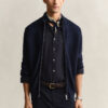 Textured Cotton Zip Cardigan Textured Cotton Zip Cardigan
