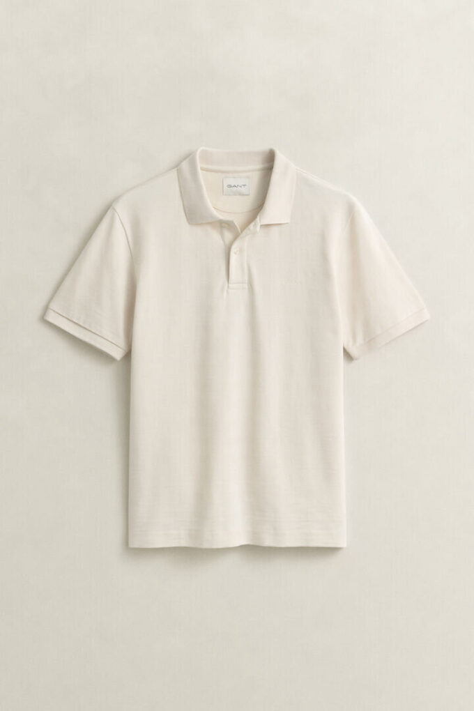 Textured Stripe Polo Shirt Textured Stripe Polo Shirt