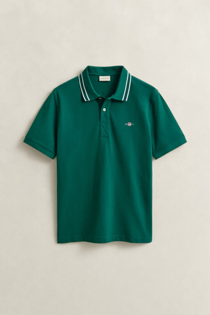 Tipped Collar Polo Shirt Tipped Collar Polo Shirt