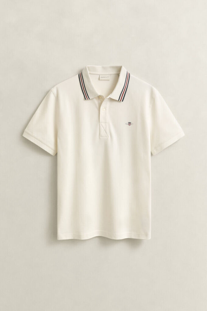 Tipped Collar Polo Shirt Tipped Collar Polo Shirt