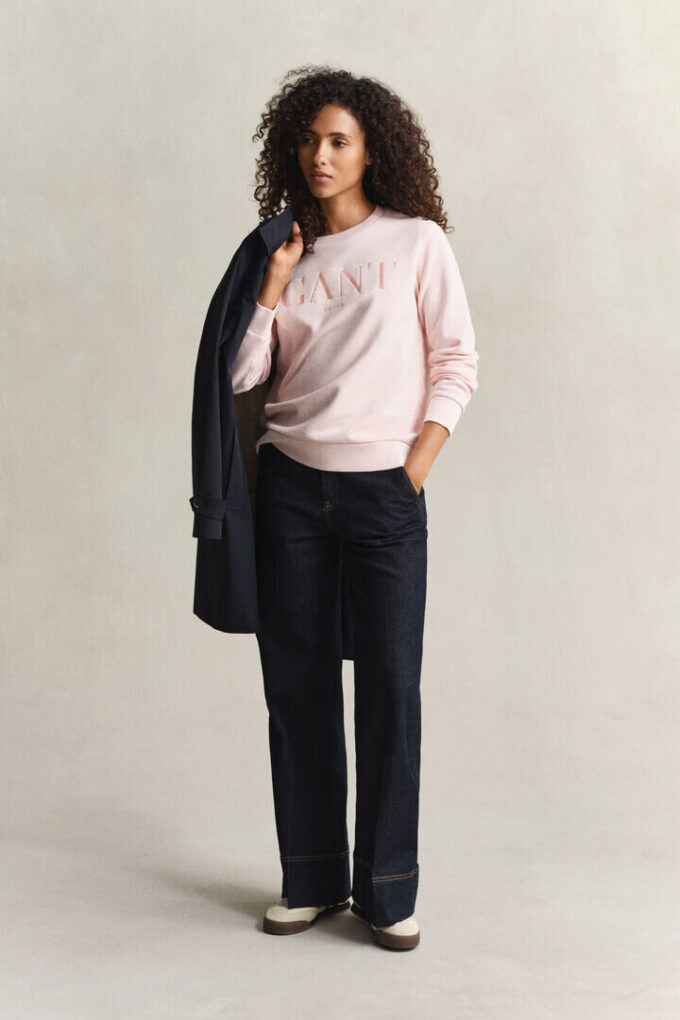 Tonal Graphic Crew Neck Sweatshirt Tonal Graphic Crew Neck Sweatshirt