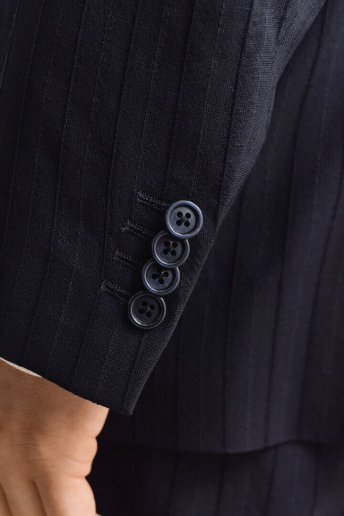 Tonal Pinstripe Suit Jacket Tonal Pinstripe Suit Jacket