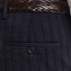 Tonal Pinstriped Suit Pants