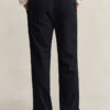 Tonal Pinstriped Suit Pants