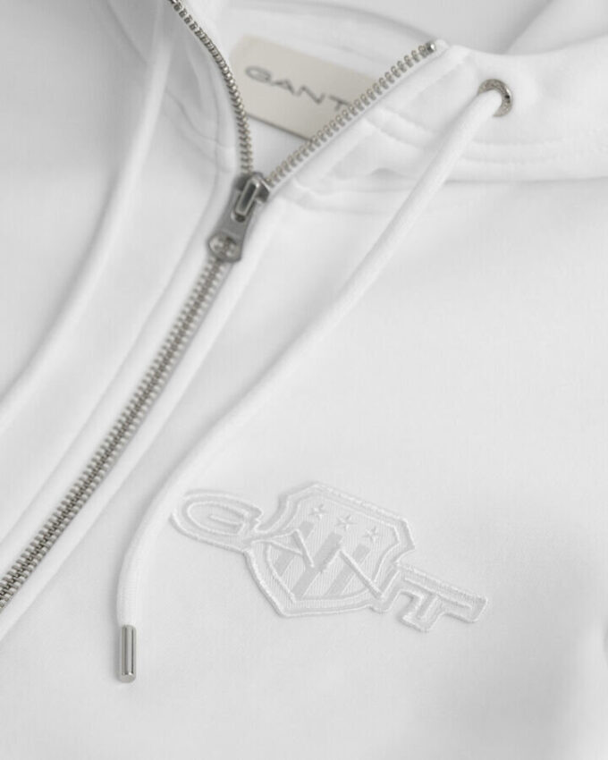 Tonal Shield Zip Hoodie Tonal Shield Zip Hoodie
