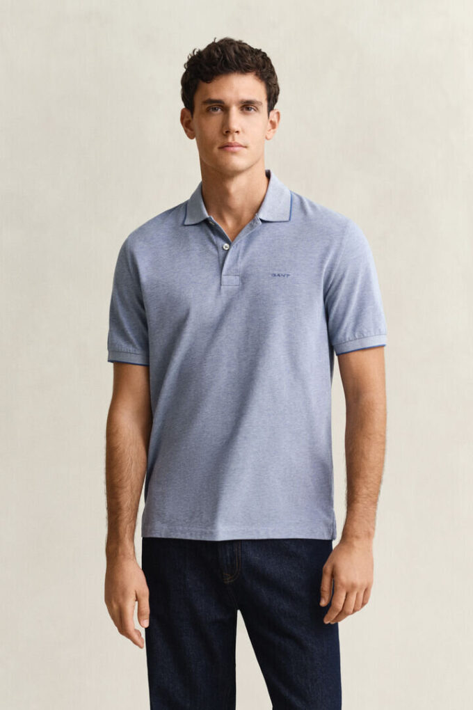 Two-Toned Polo Shirt Two-Toned Polo Shirt