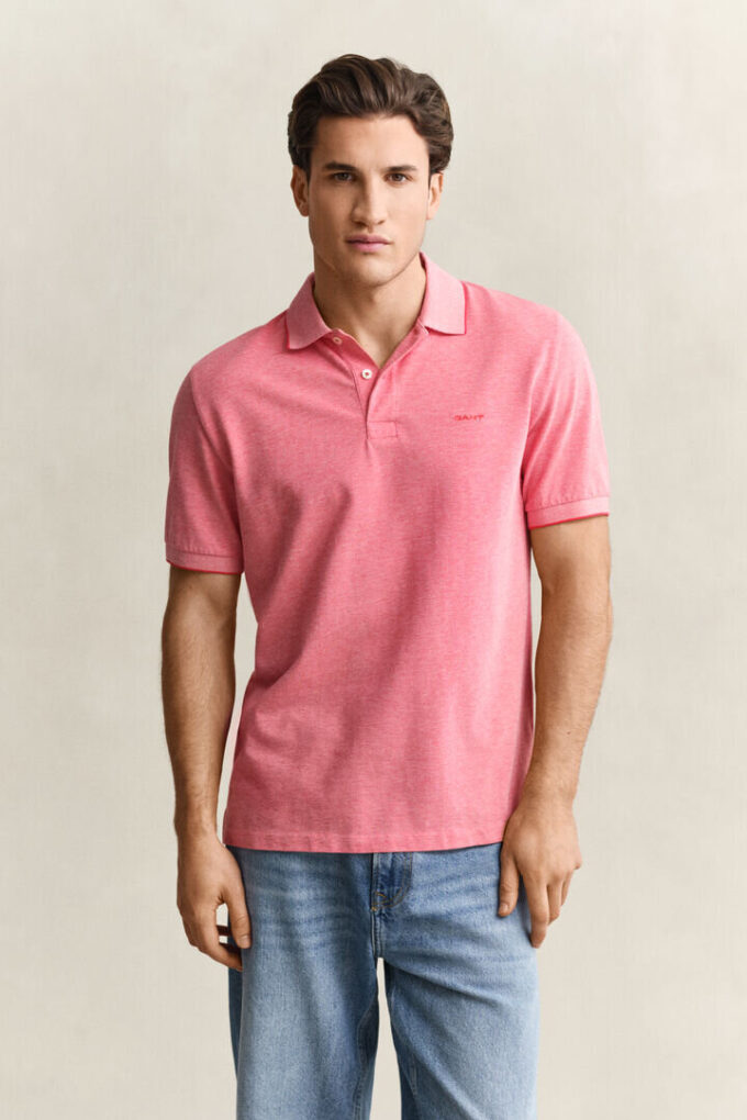 Two-Toned Polo Shirt Two-Toned Polo Shirt