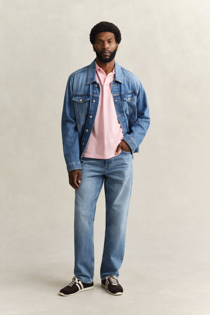 Two-Toned Polo Shirt Two-Toned Polo Shirt