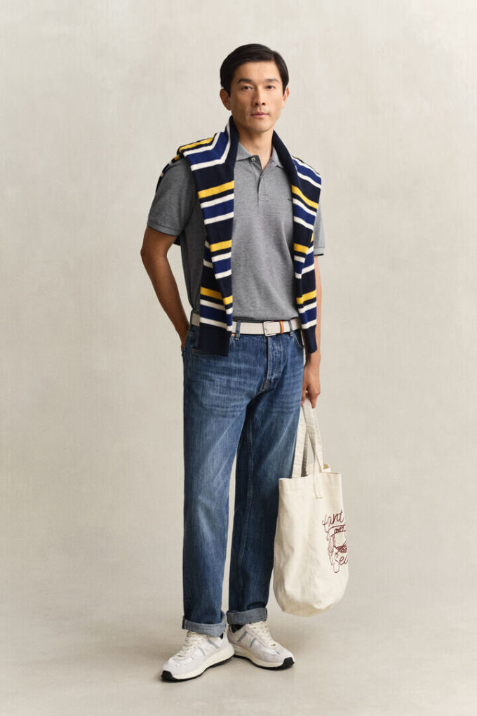 Two-Toned Polo Shirt Two-Toned Polo Shirt