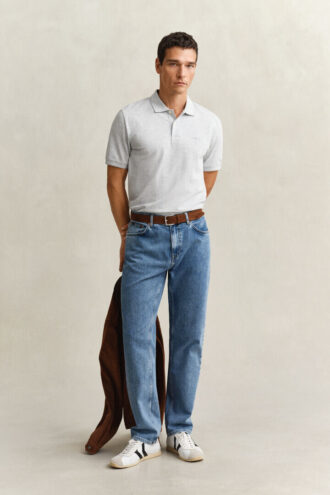 Two-Toned Polo Shirt