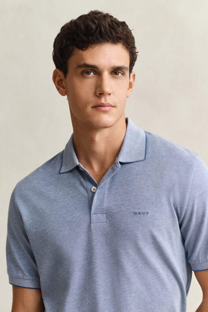 Two-Toned Polo Shirt Two-Toned Polo Shirt
