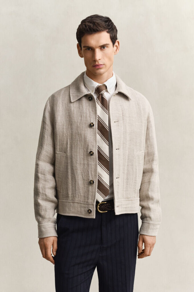 Washed Linen Jacket Washed Linen Jacket
