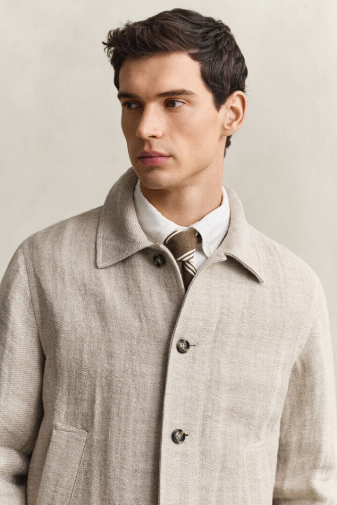 Washed Linen Jacket Washed Linen Jacket