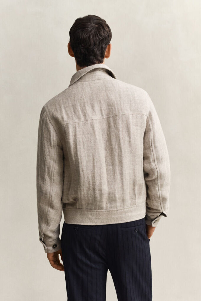 Washed Linen Jacket Washed Linen Jacket