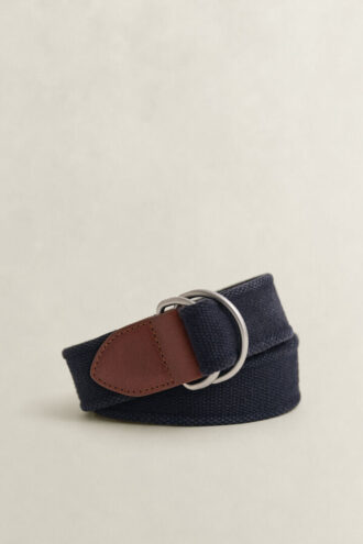 Washed Webbing Belt